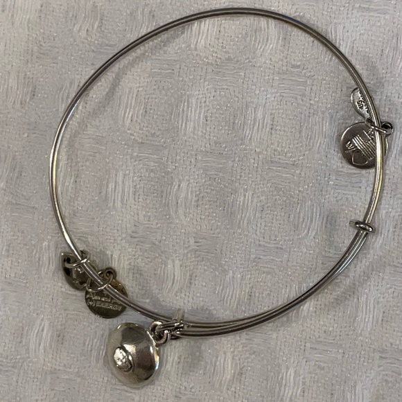 Alex and Ani March (Aquamarine) Birthstone energy bracelet - Picture 2 of 2